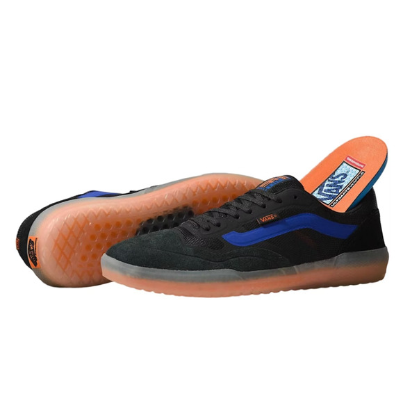 Vans AVE Alethic Black/Orange Suede Men\'s Skate Shoes Size 7.5 NEW VN0A5JIBY8J main image 4